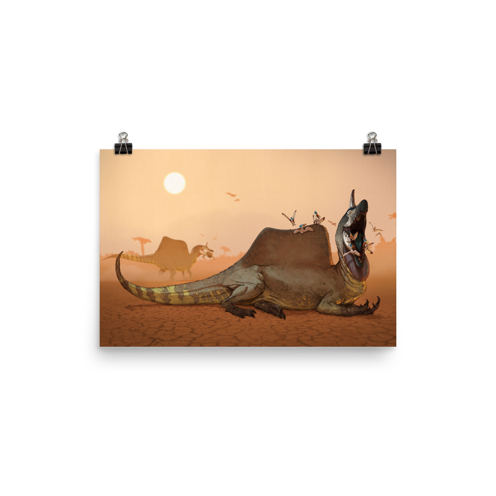 Spinosaurus aegyptiacus poster