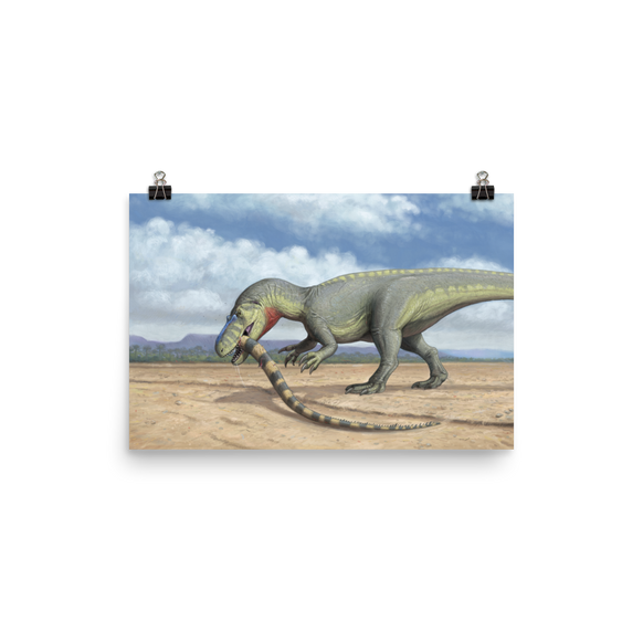 Torvosaurus — Poster 12×18