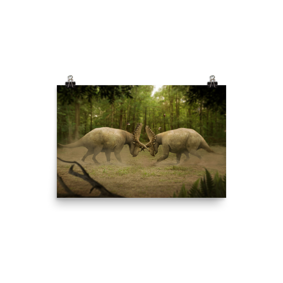 Coahuilaceratops magnacuerna — Poster 12×18