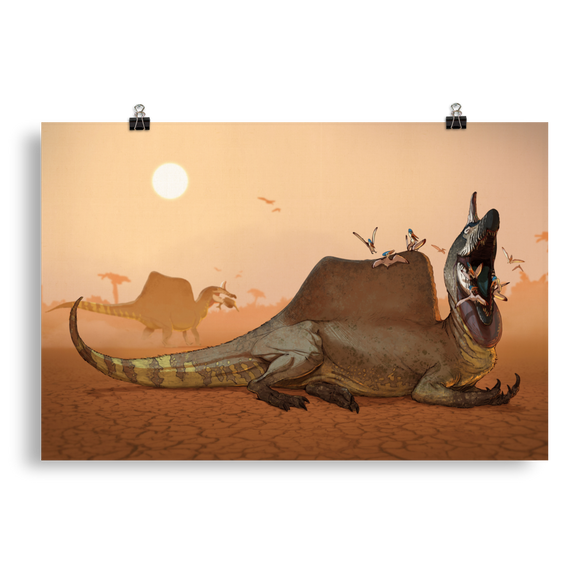Spinosaurus aegyptiacus — Poster 20×30