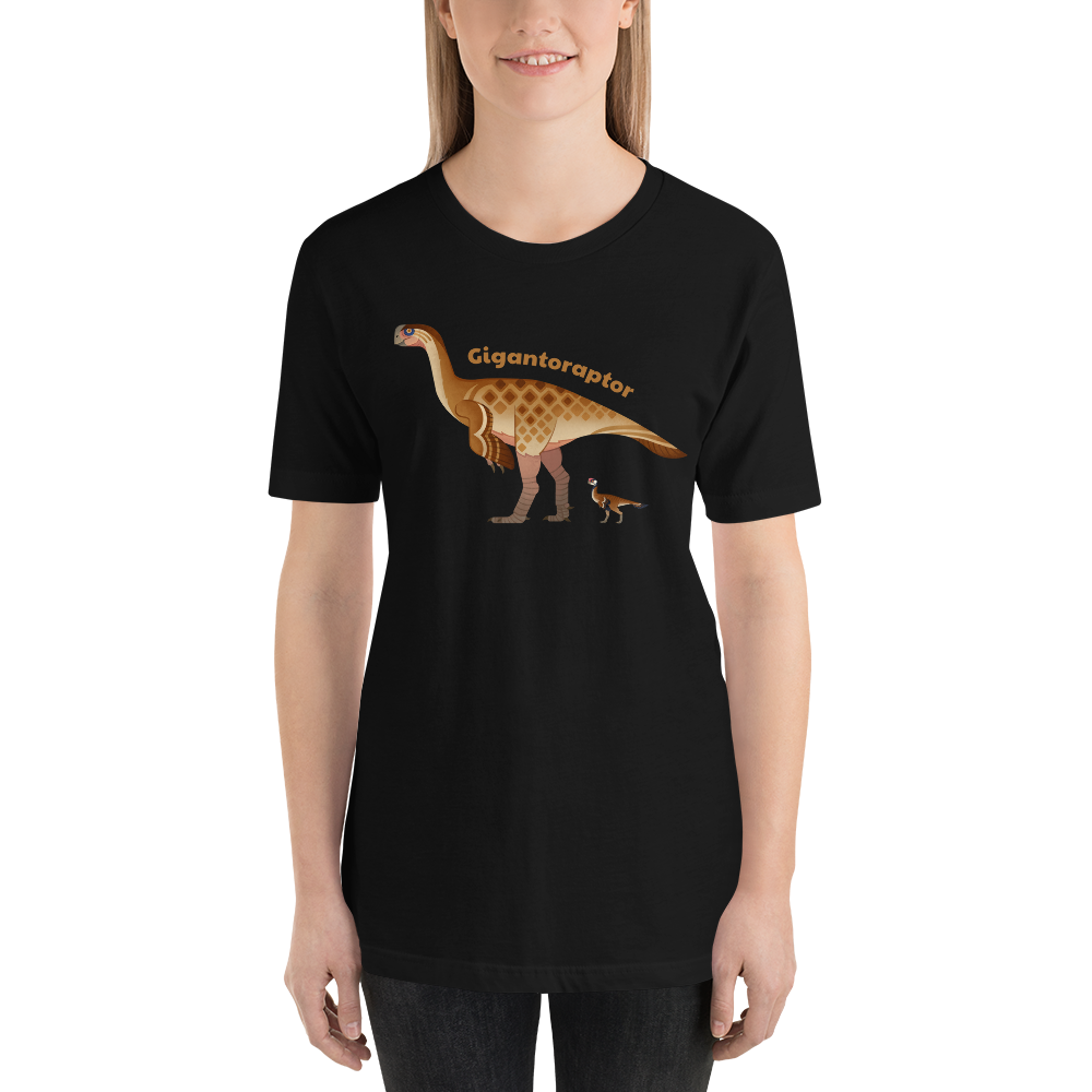 Gigantoraptor Unisex t-shirt