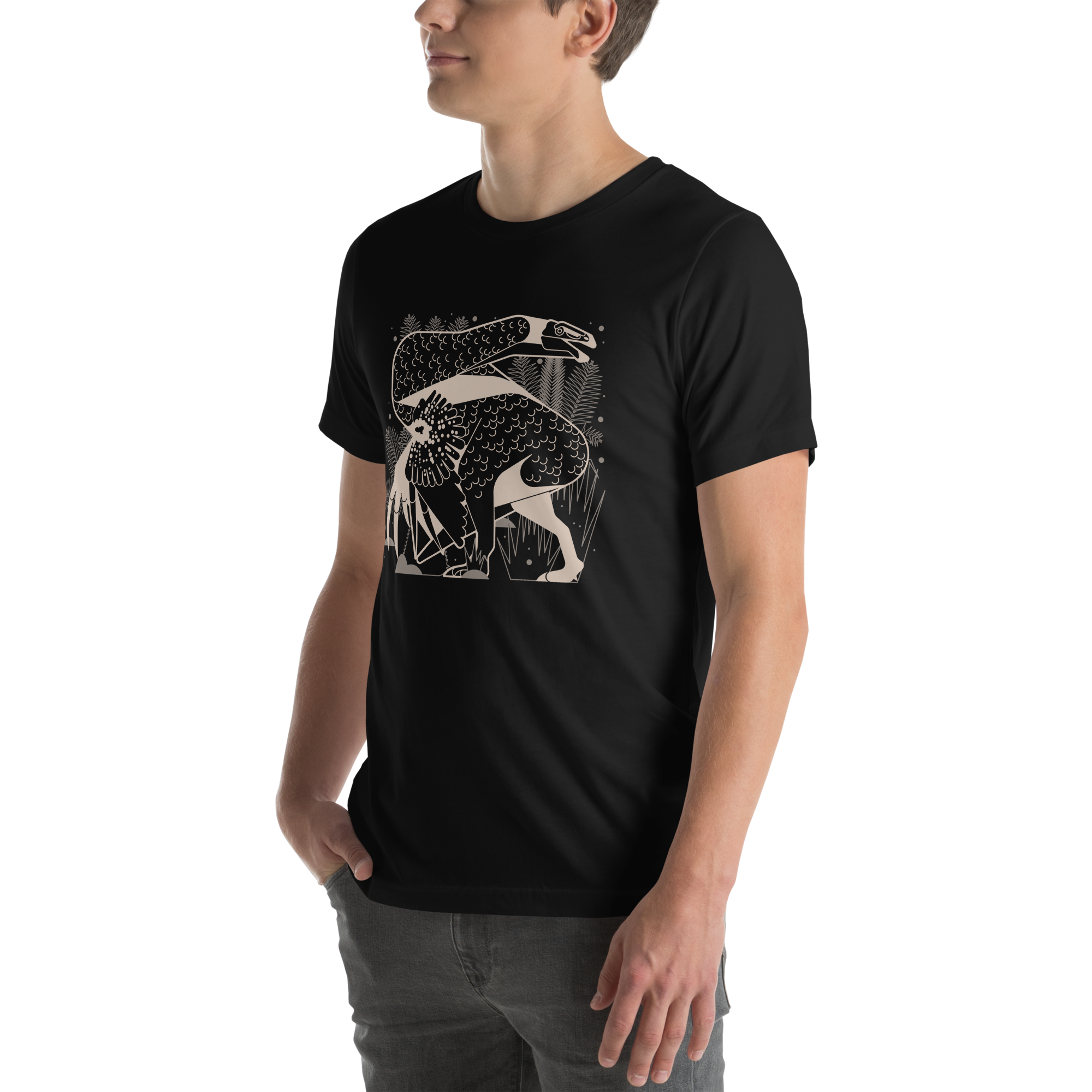 Therizinosaurus graphic tee