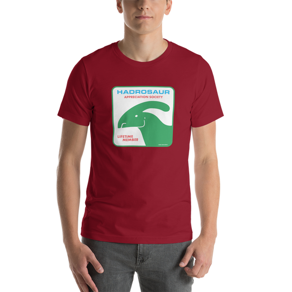Hadrosaur Appreciation t-shirt