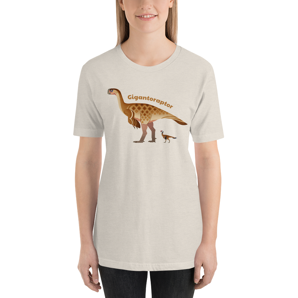 Gigantoraptor Unisex t-shirt