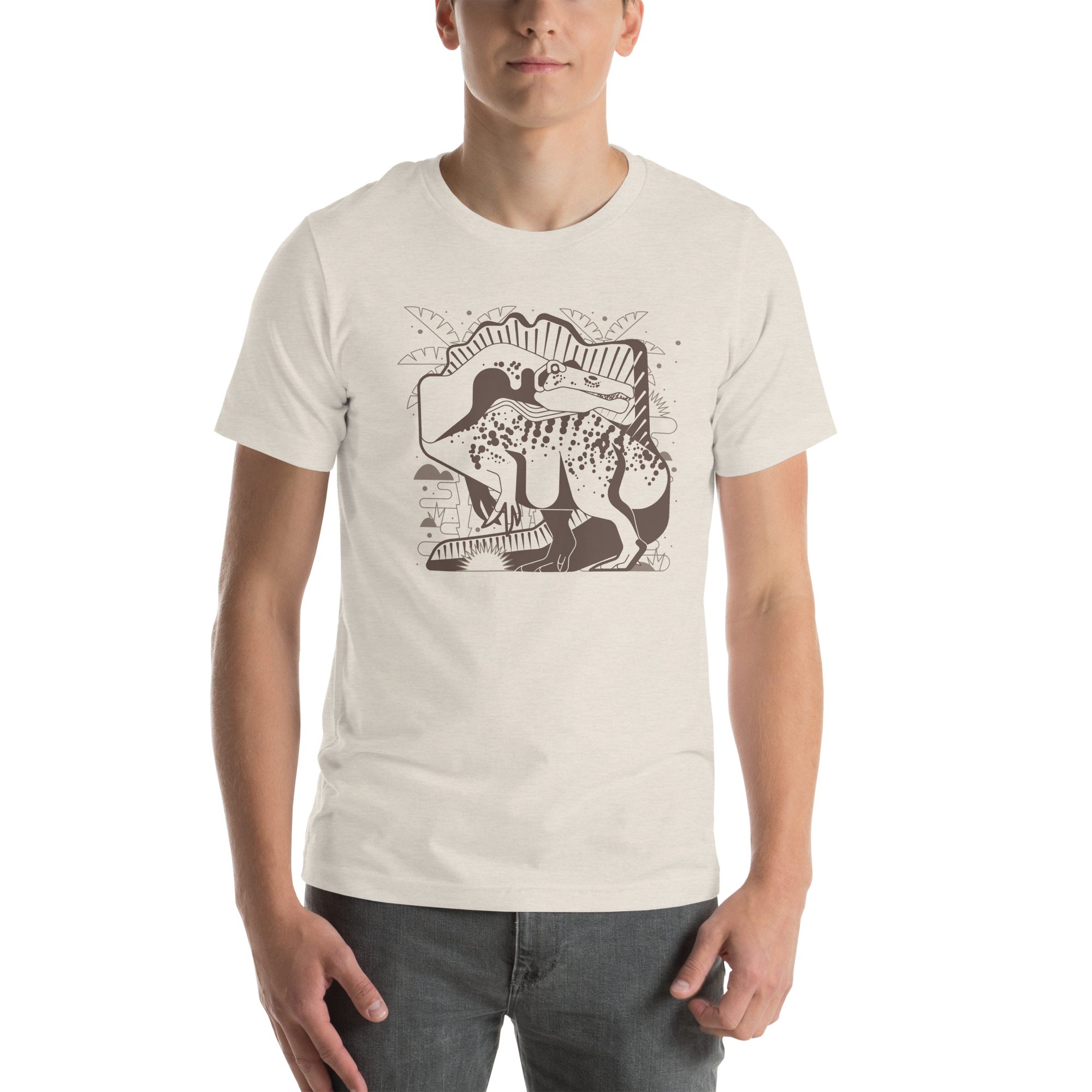 Spinosaurus graphic tee