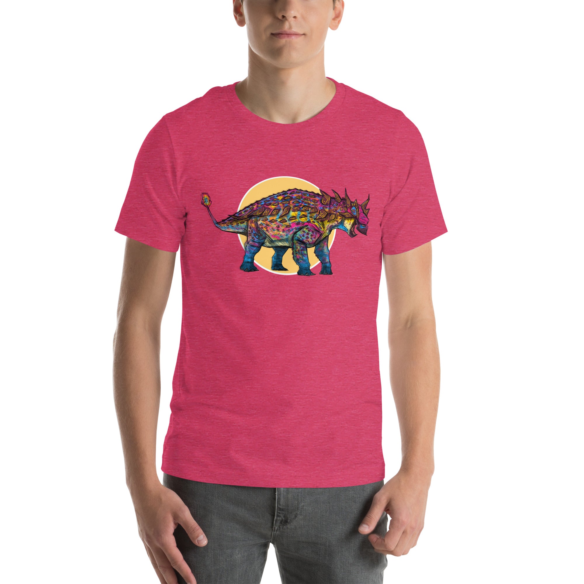 Pinacosaurus Pansexual Pride unisex t-shirt