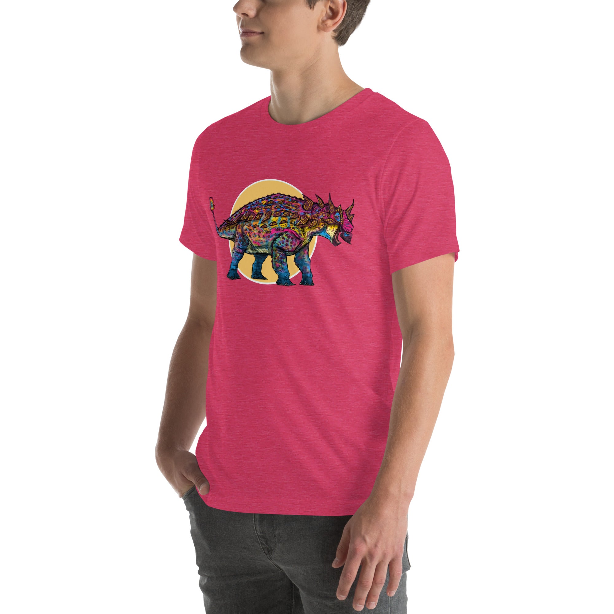 Pinacosaurus Pansexual Pride unisex t-shirt