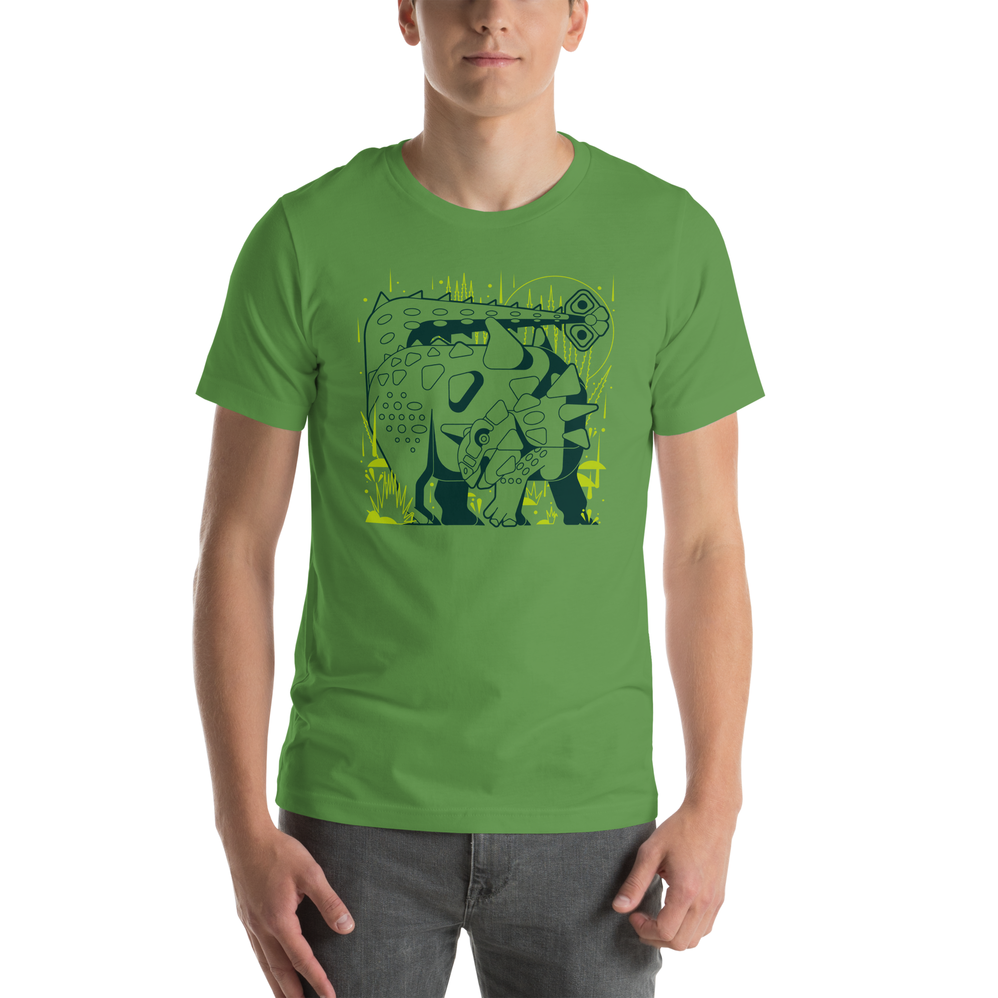 Ankylosaurus graphic tee