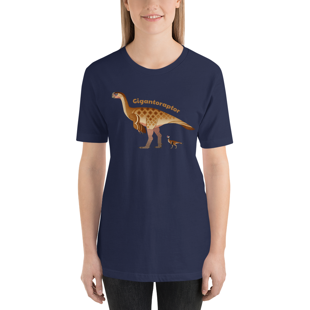 Gigantoraptor Unisex t-shirt