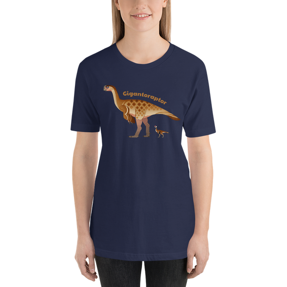 Gigantoraptor Unisex t-shirt