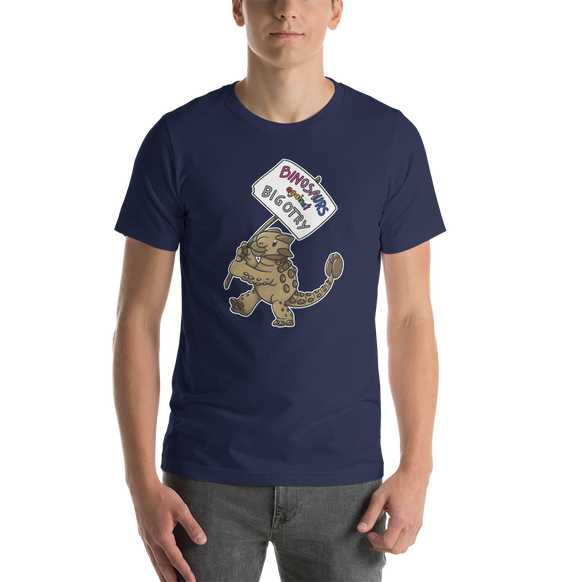 Binosaurs Against Bigotry unisex t-shirt