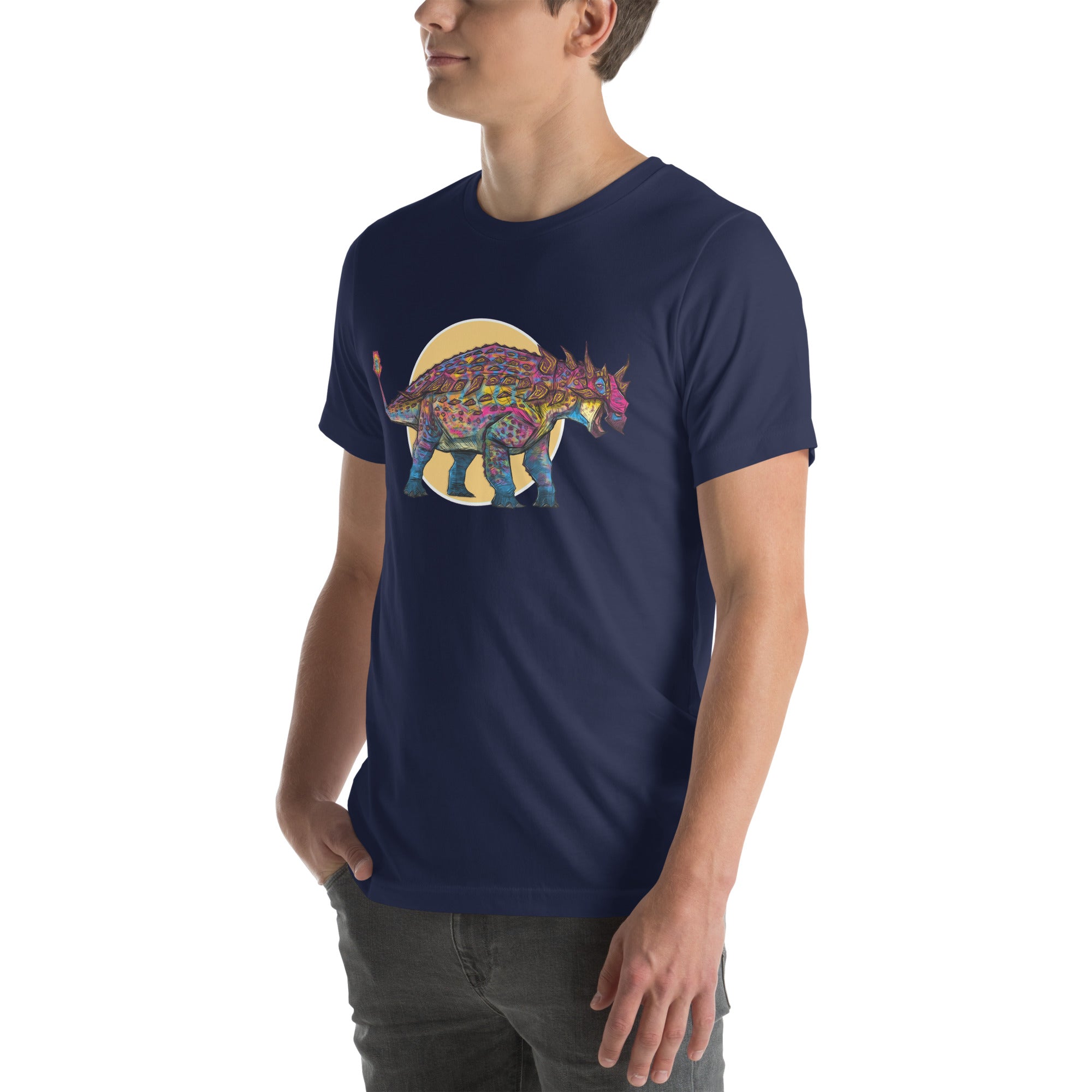 Pinacosaurus Pansexual Pride unisex t-shirt