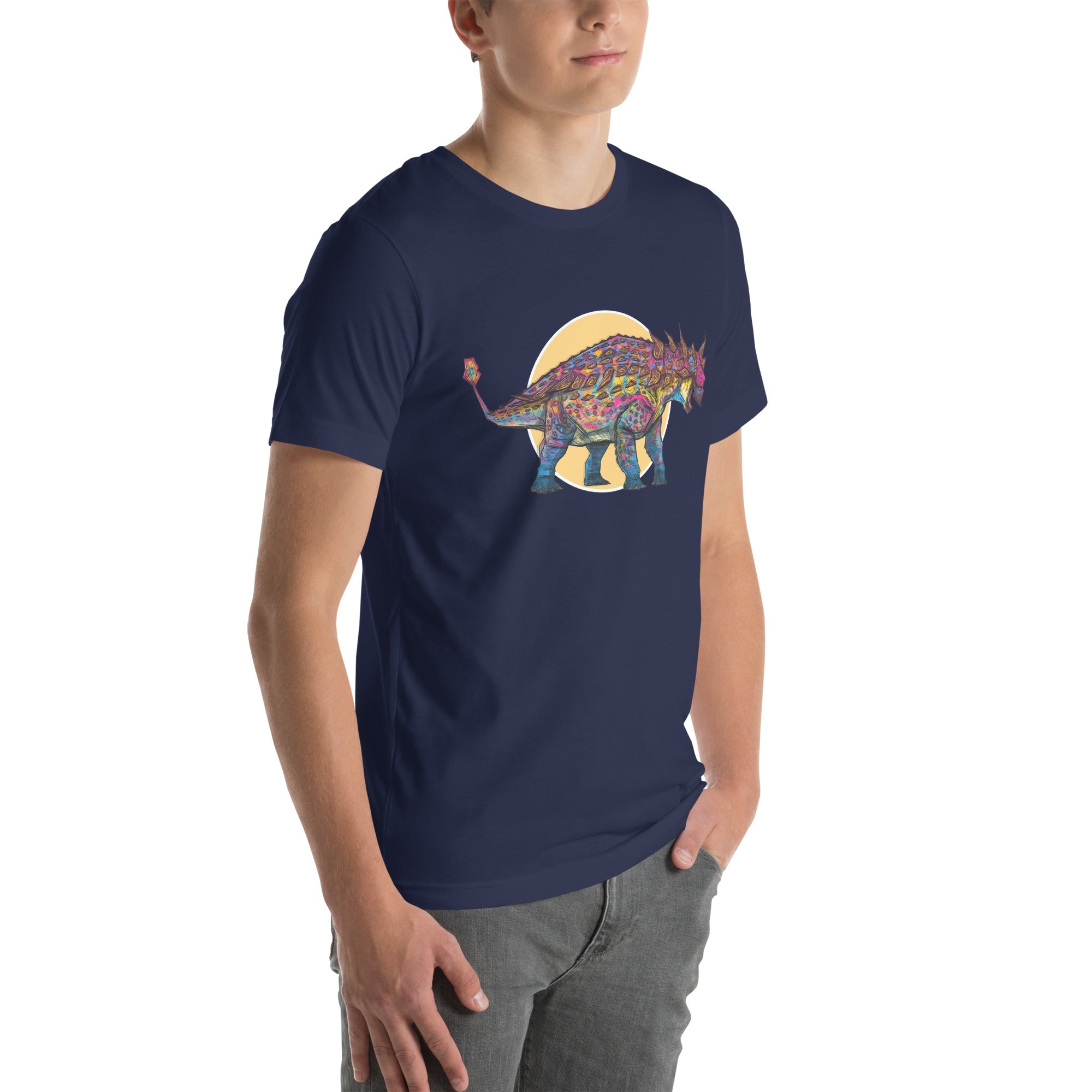 Pinacosaurus Pansexual Pride unisex t-shirt