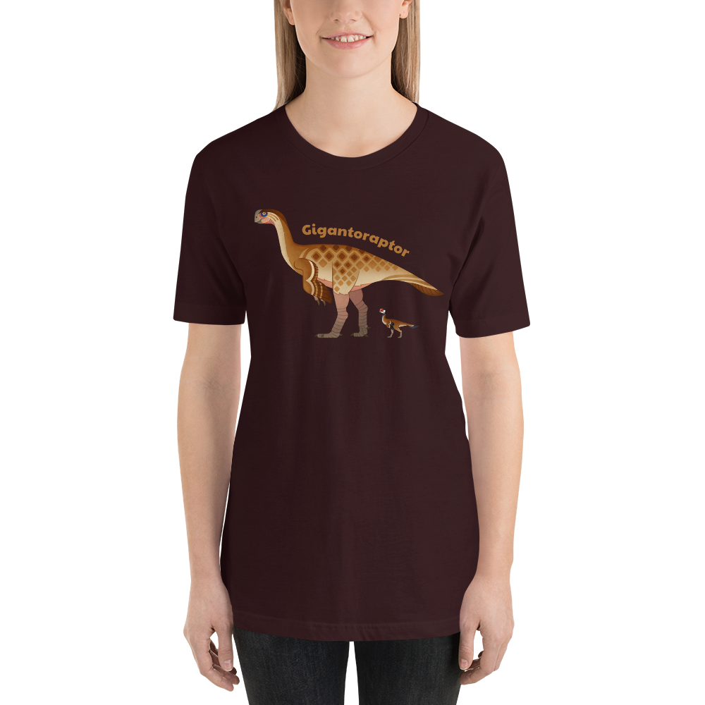 Gigantoraptor Unisex t-shirt