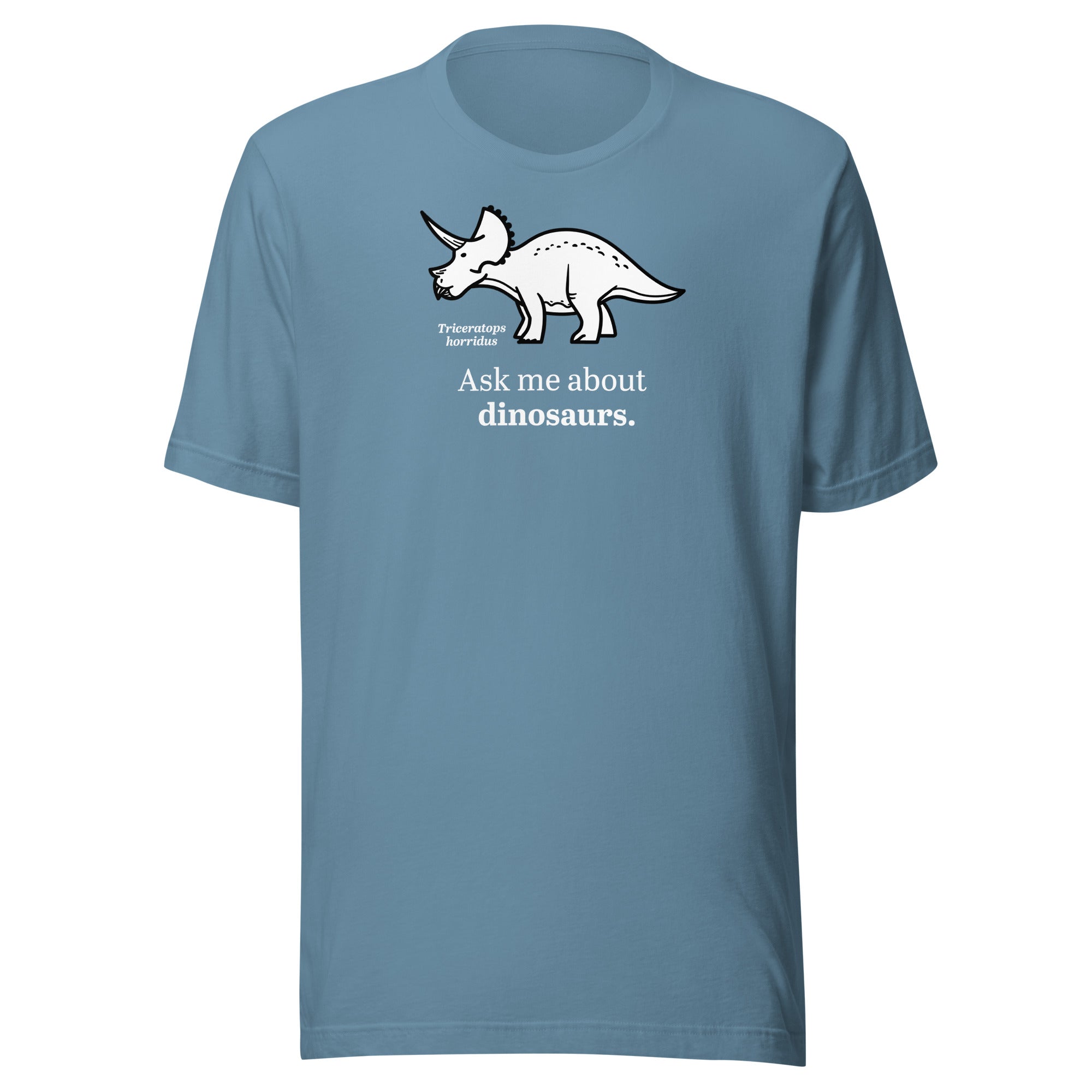 Ask Me About Dinosaurs t-shirt