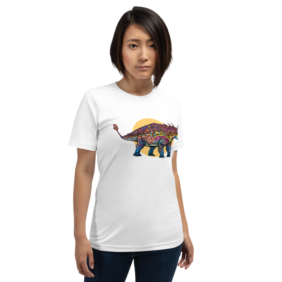 Pinacosaurus Pansexual Pride unisex t-shirt