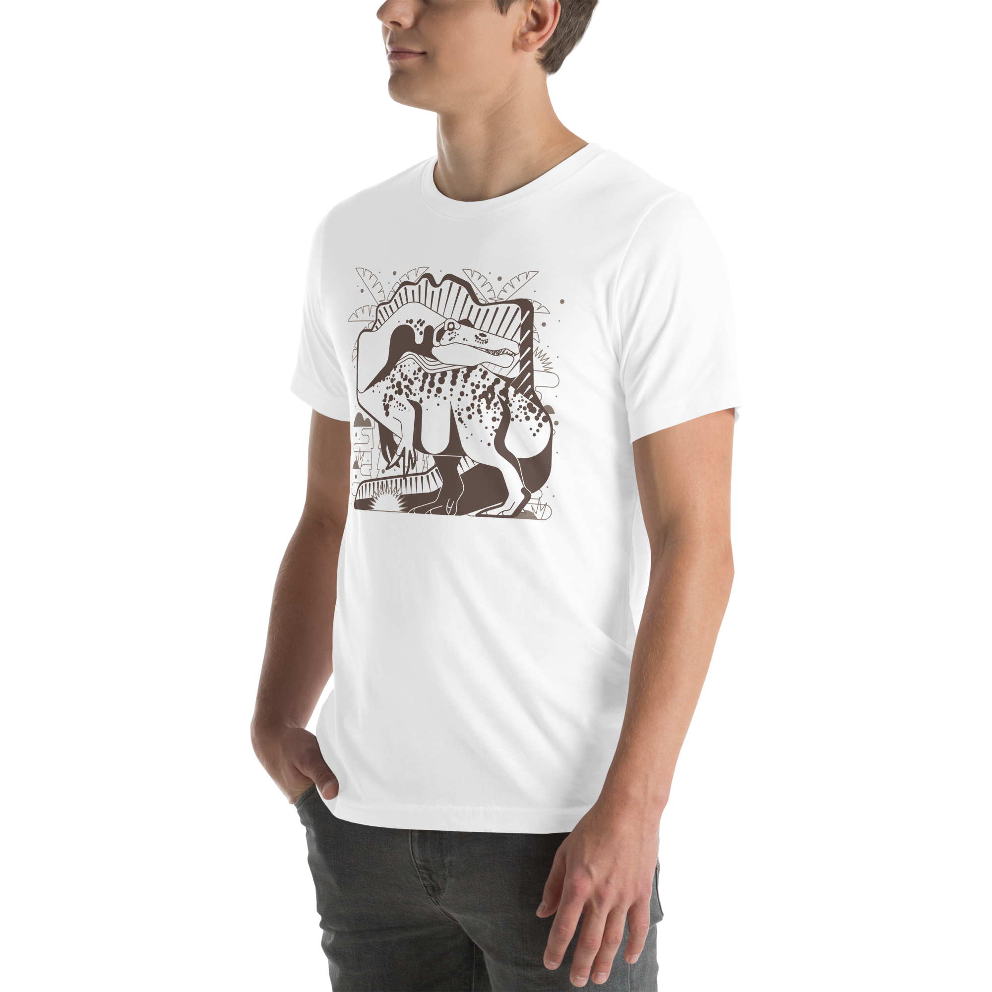 Spinosaurus graphic tee