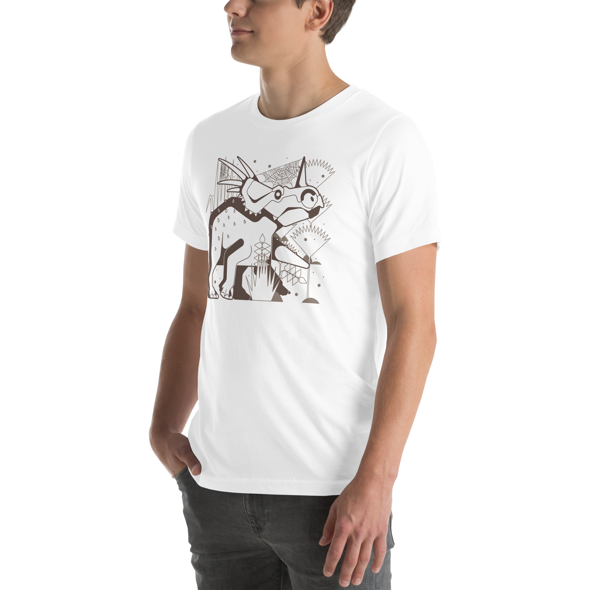 Styracosaurus graphic tee