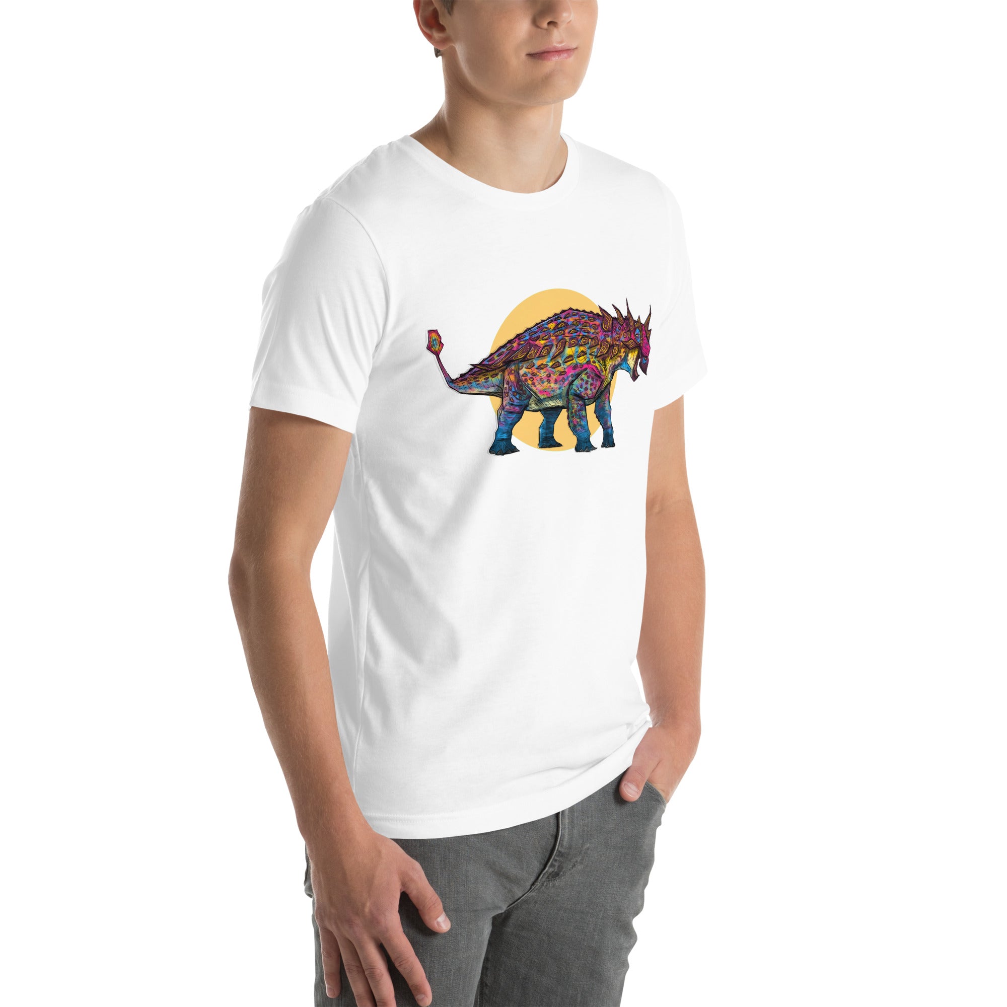 Pinacosaurus Pansexual Pride unisex t-shirt