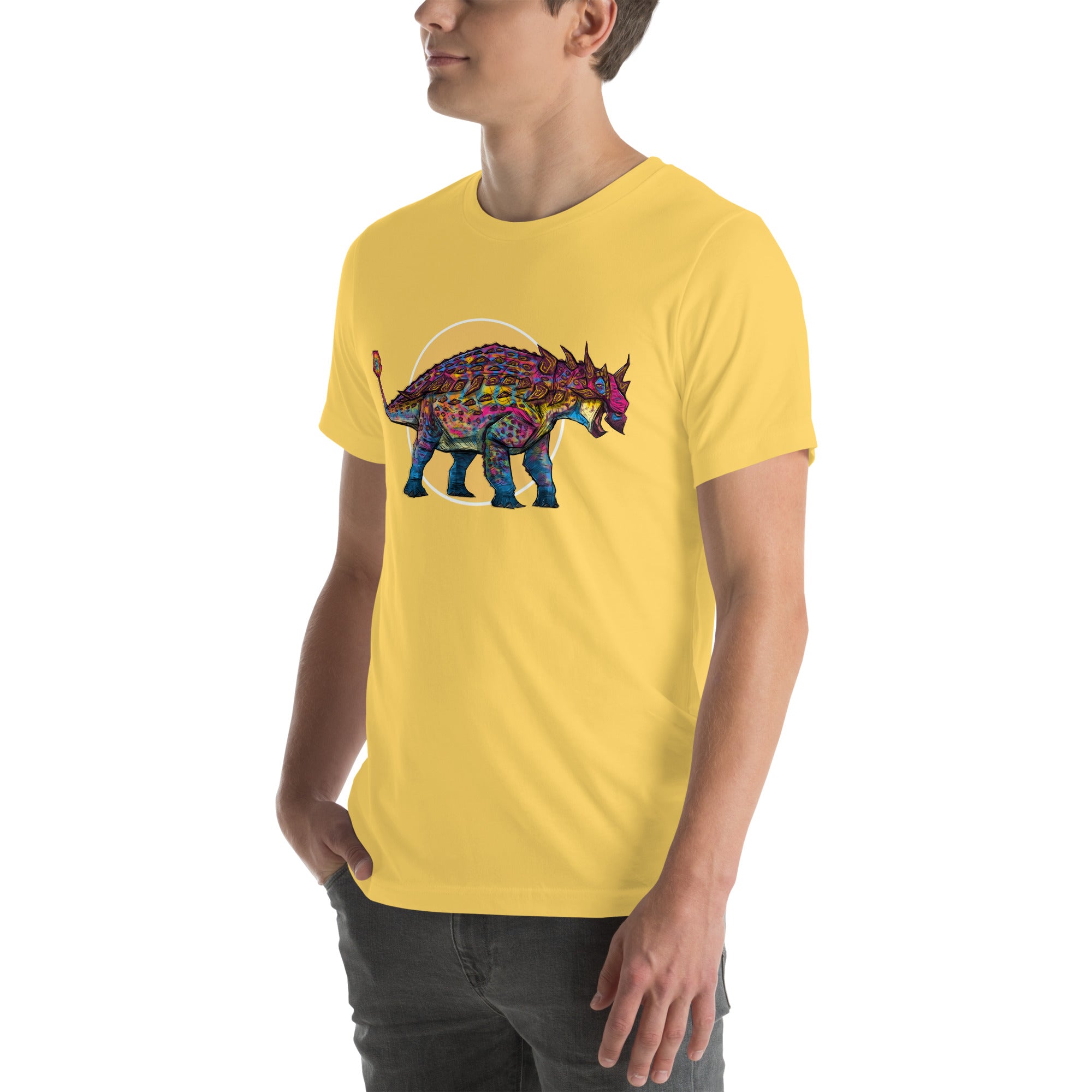 Pinacosaurus Pansexual Pride unisex t-shirt