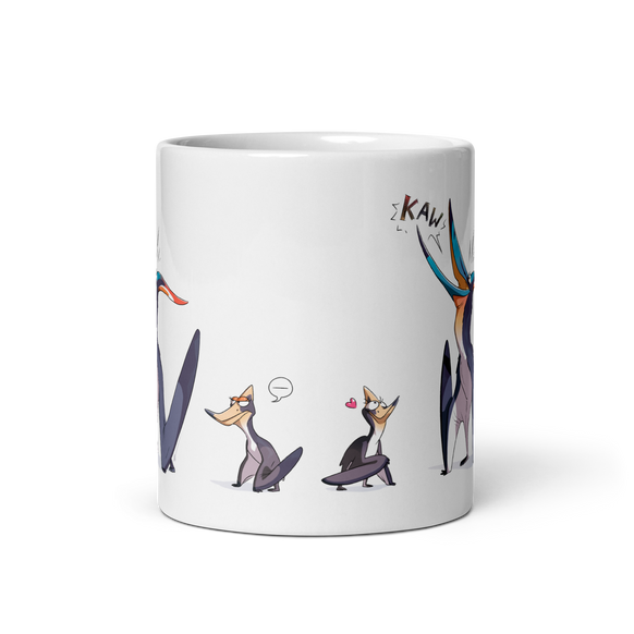 Flirty Pteranodon mug