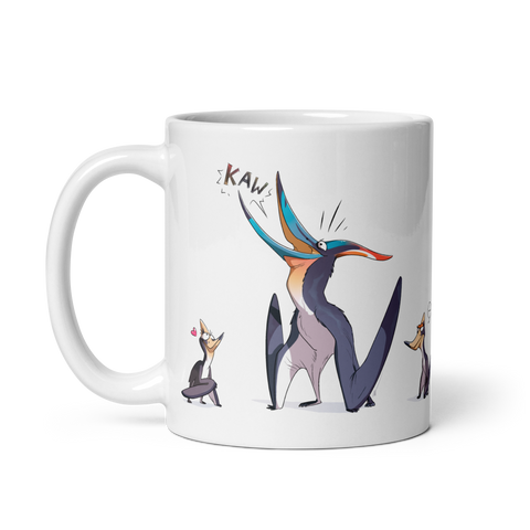 Flirty Pteranodon mug