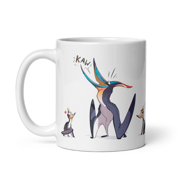 Flirty Pteranodon mug