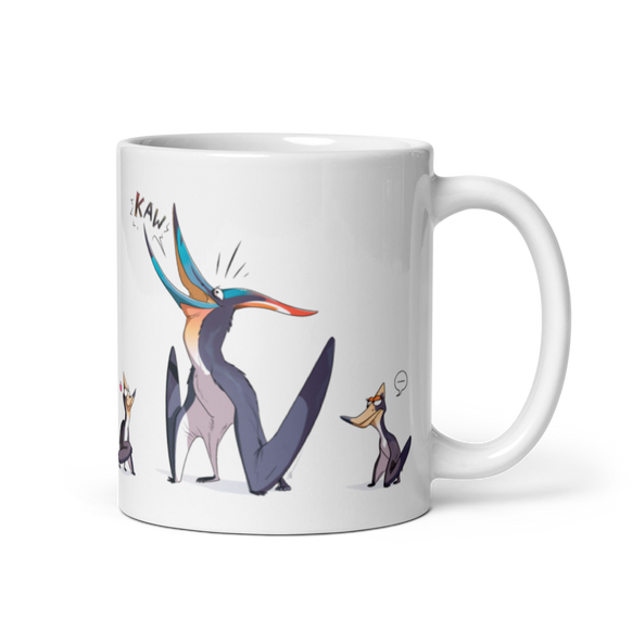 Flirty Pteranodon mug
