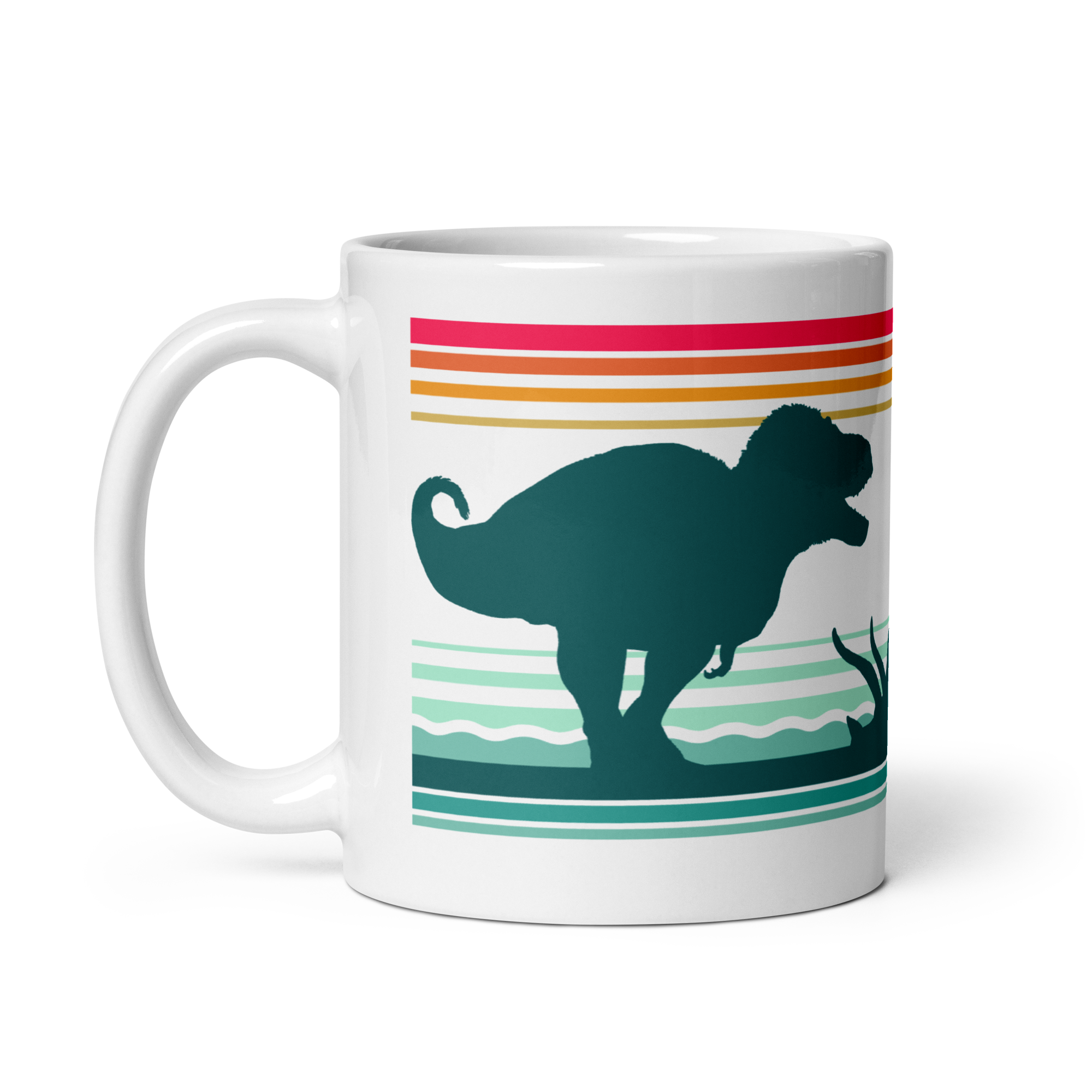 Hell Creek retro mug