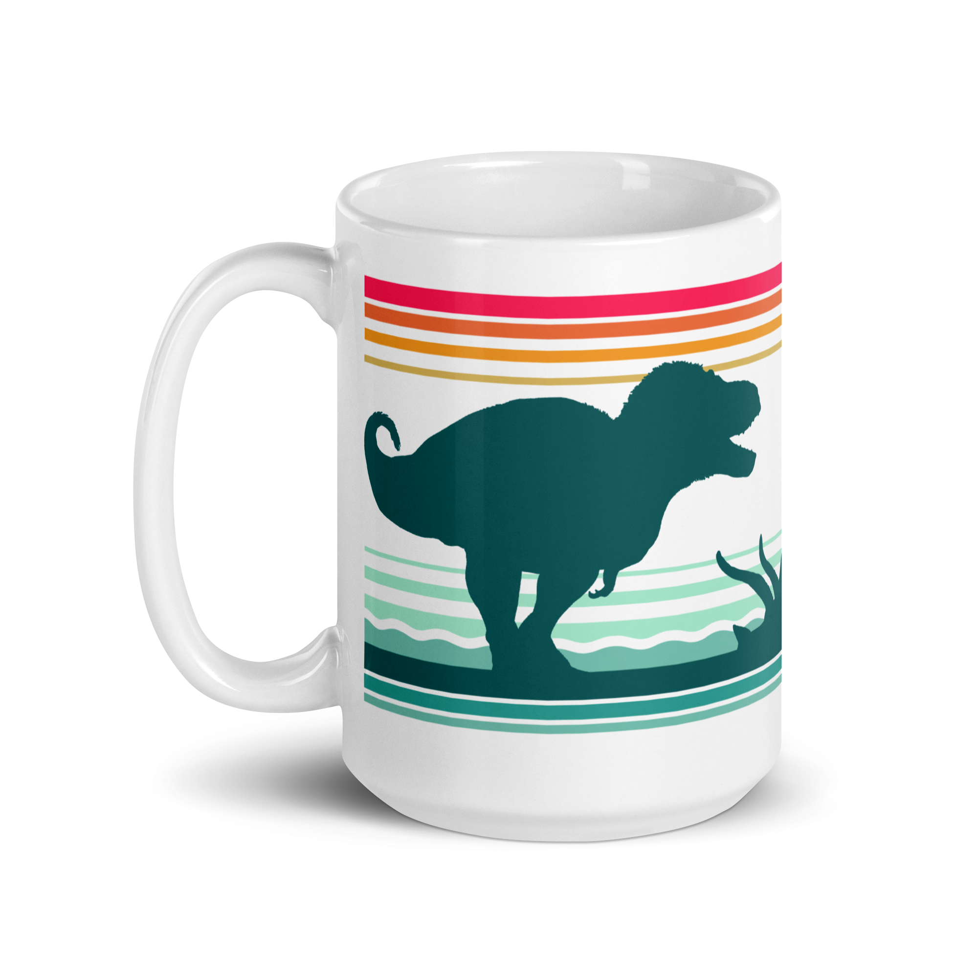 Hell Creek retro mug