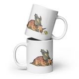 Chasmosaurus with Baby mug