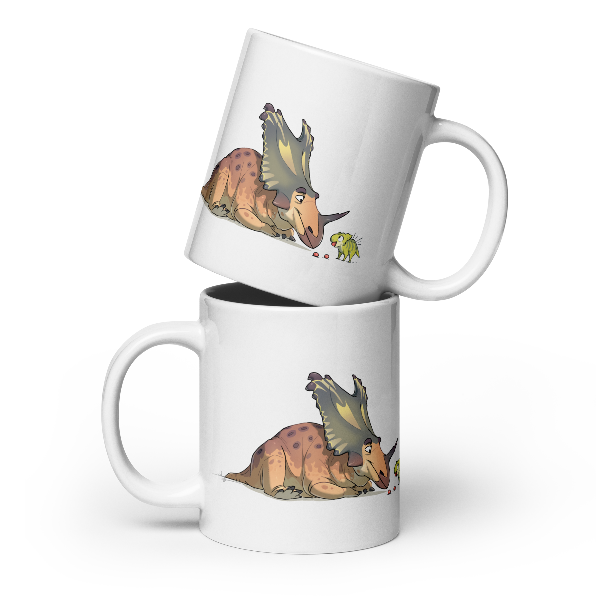 Chasmosaurus with Baby mug