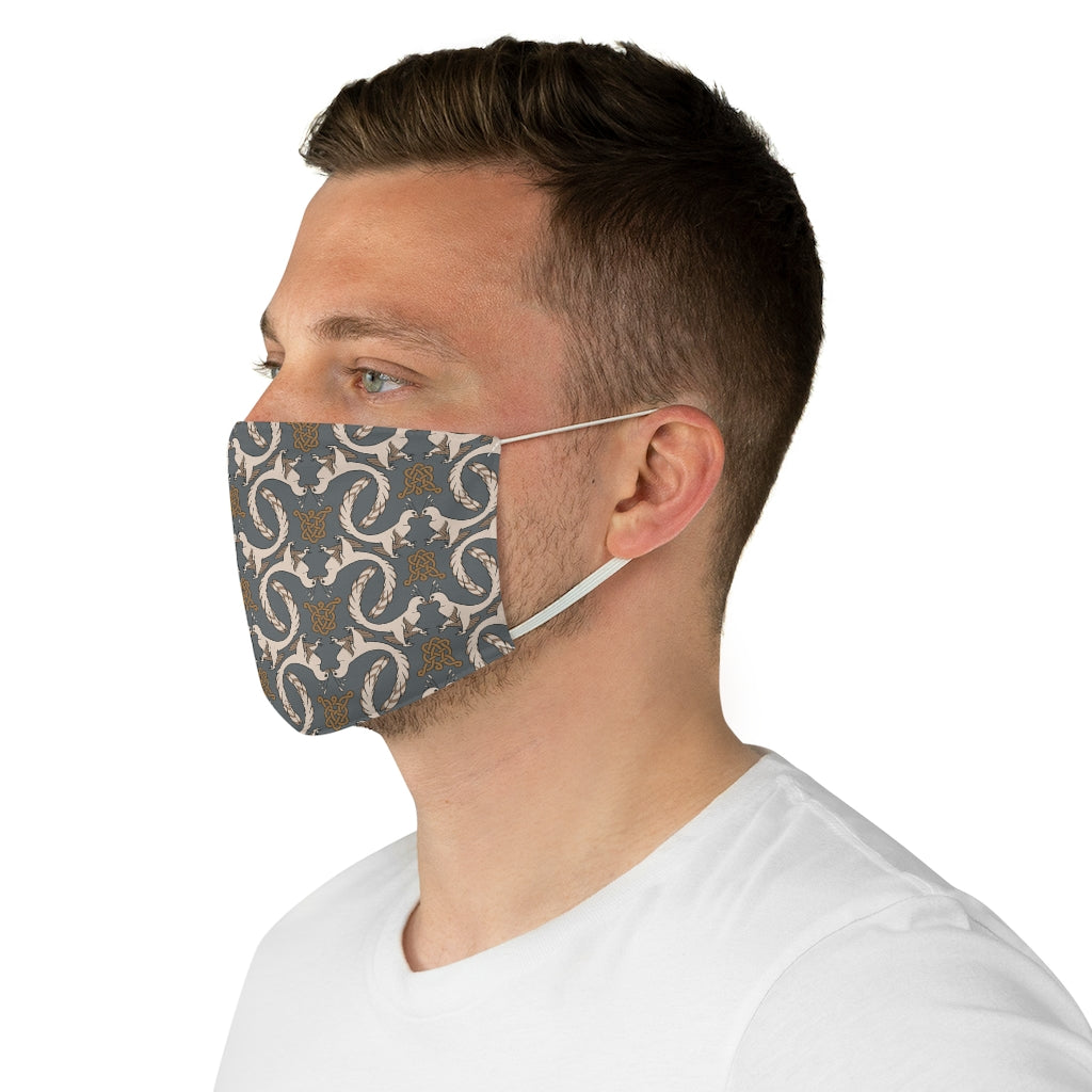 Fancy Raptors cloth face mask