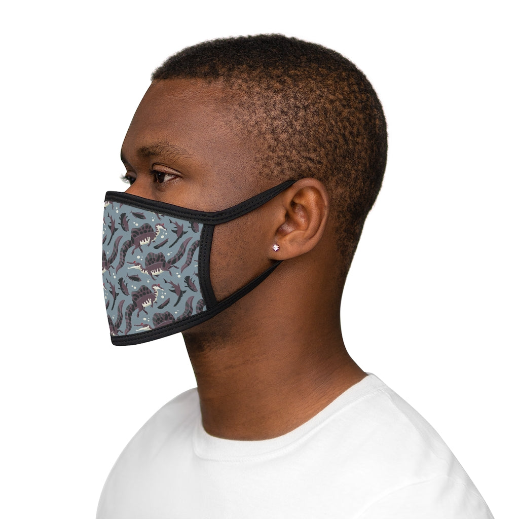 Spinosaurus Dinosaur cotton face mask