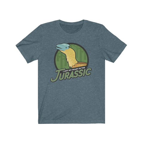 I Left My Heart in the Jurassic t-shirt