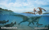 Araripe spinosaur stock image