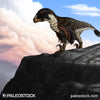 Dakotaraptor steini stock image