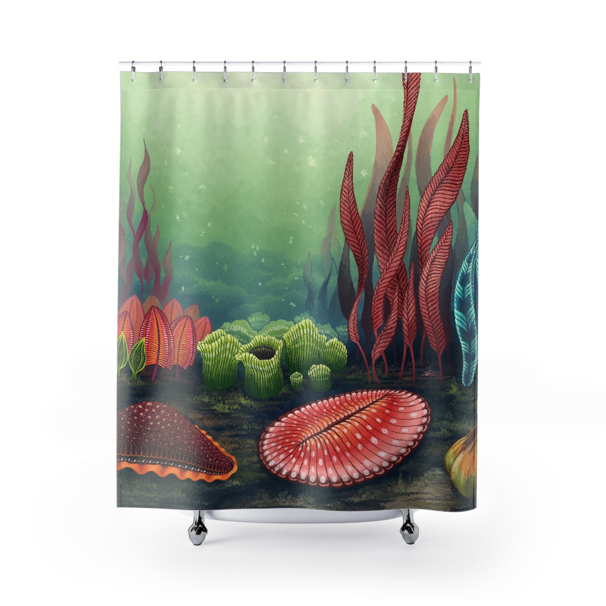 Garden of Ediacara Shower Curtain