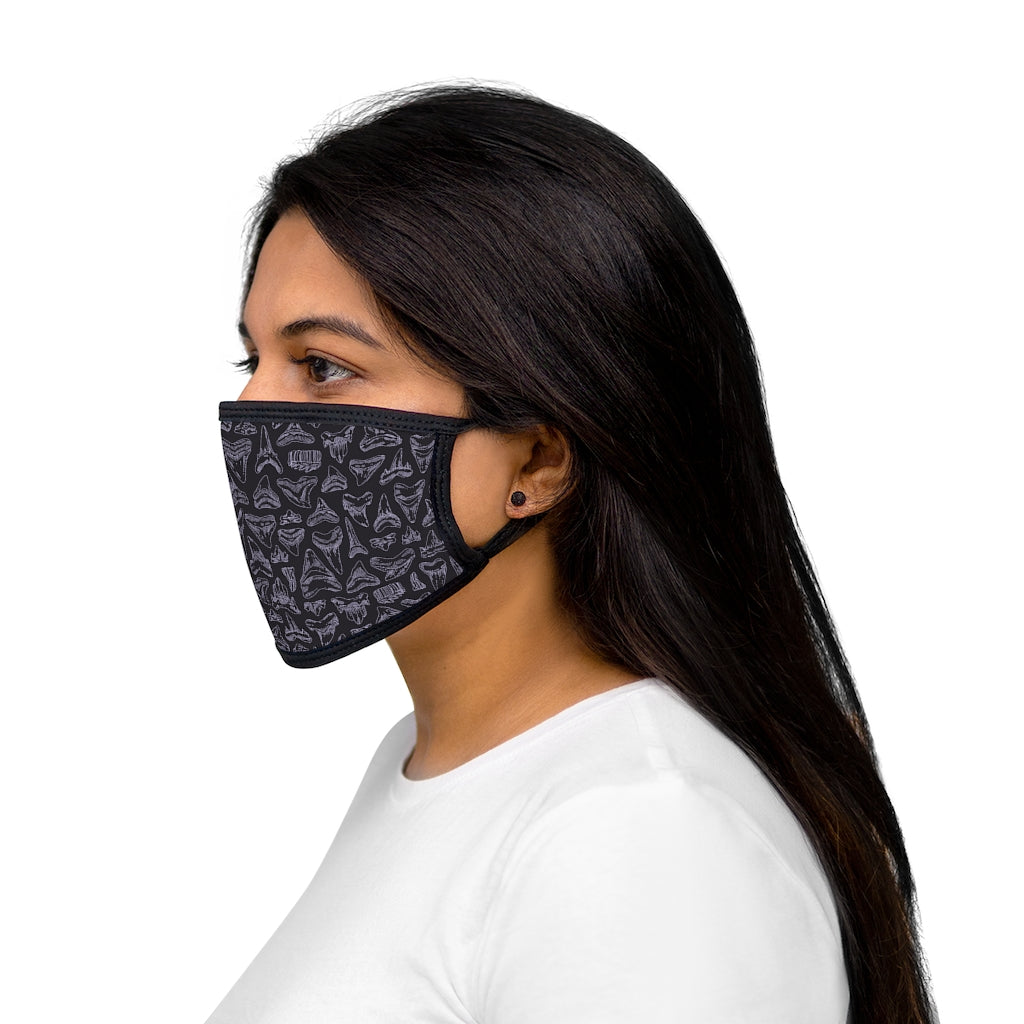 Shark Teeth cotton face mask