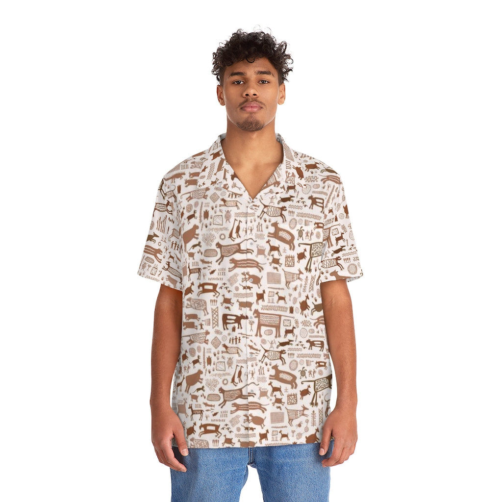 Cerro Azul Rock Art Hawaiian Shirt – Studio 252MYA