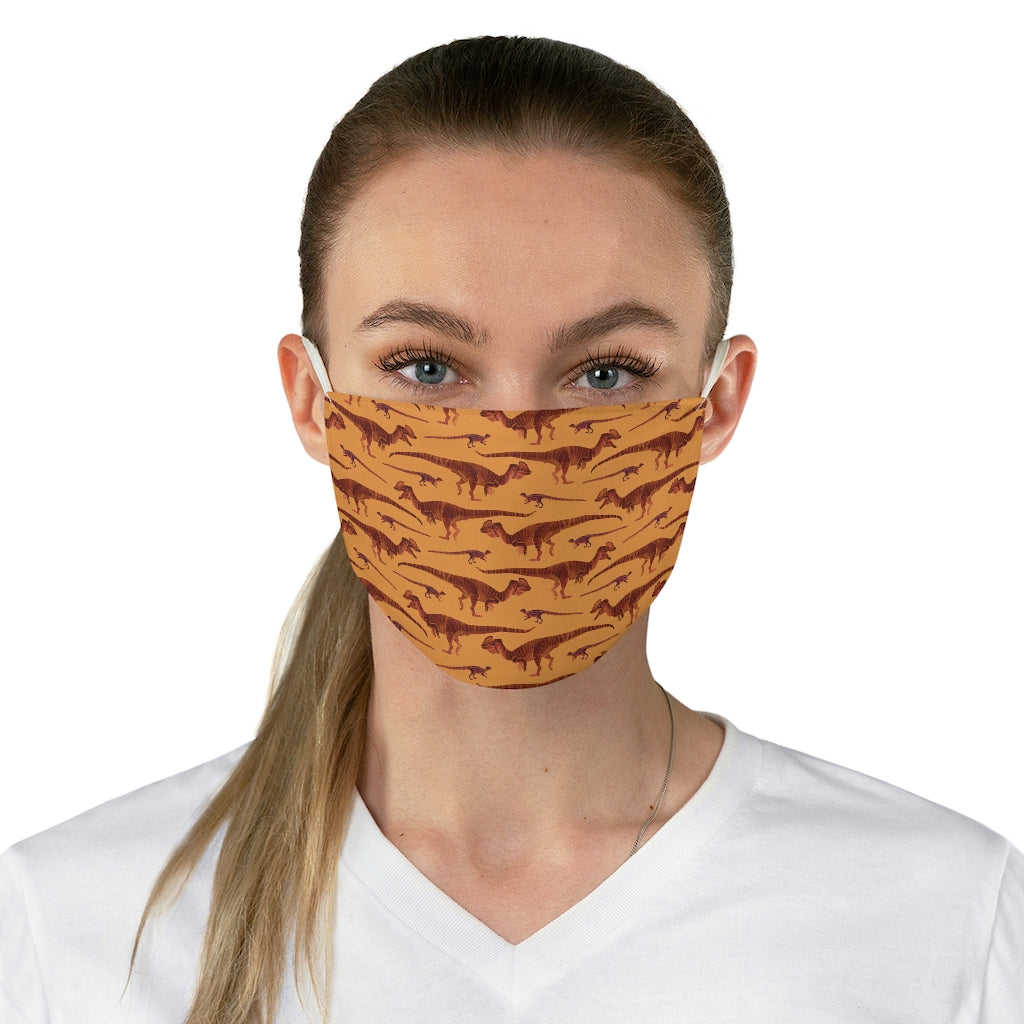 Dilophosaurus face mask