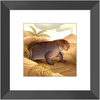 Lystrosaurus Permian Weirdo framed print