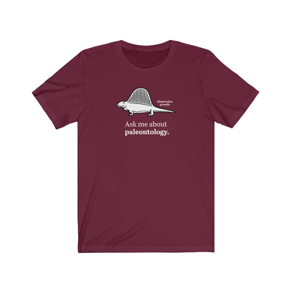 Ask Me About Paleontology unisex t-shirt