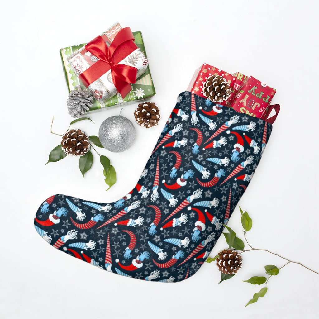 Cephalopods Christmas stocking