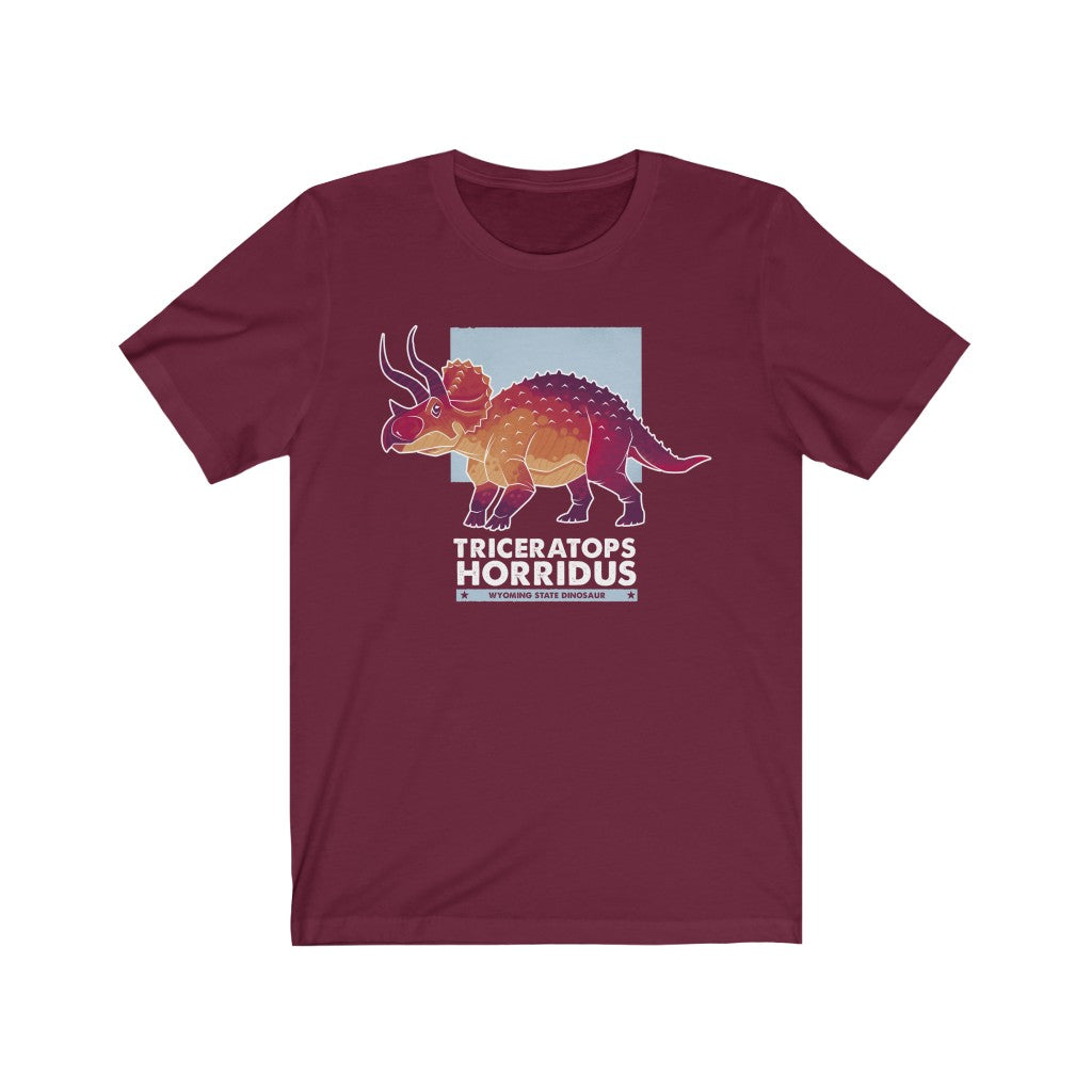 Wyoming State Dinosaur unisex t-shirt