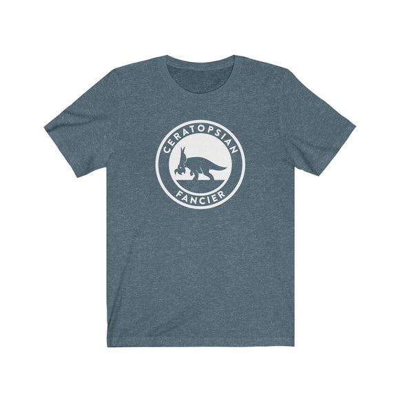 Ceratopsian Fancier unisex t-shirt