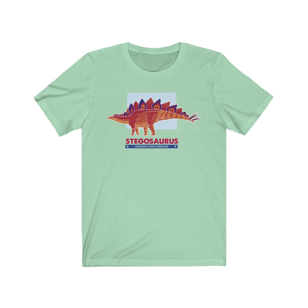 Colorado State Dinosaur Stegosaurus Unisex Hoodie Royal Blue / S