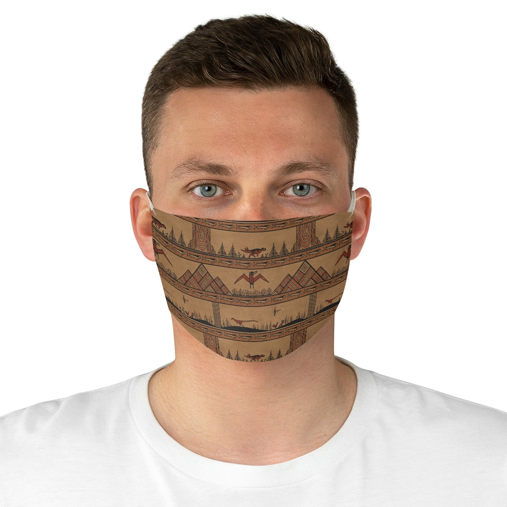 Jehol Biota cloth face mask