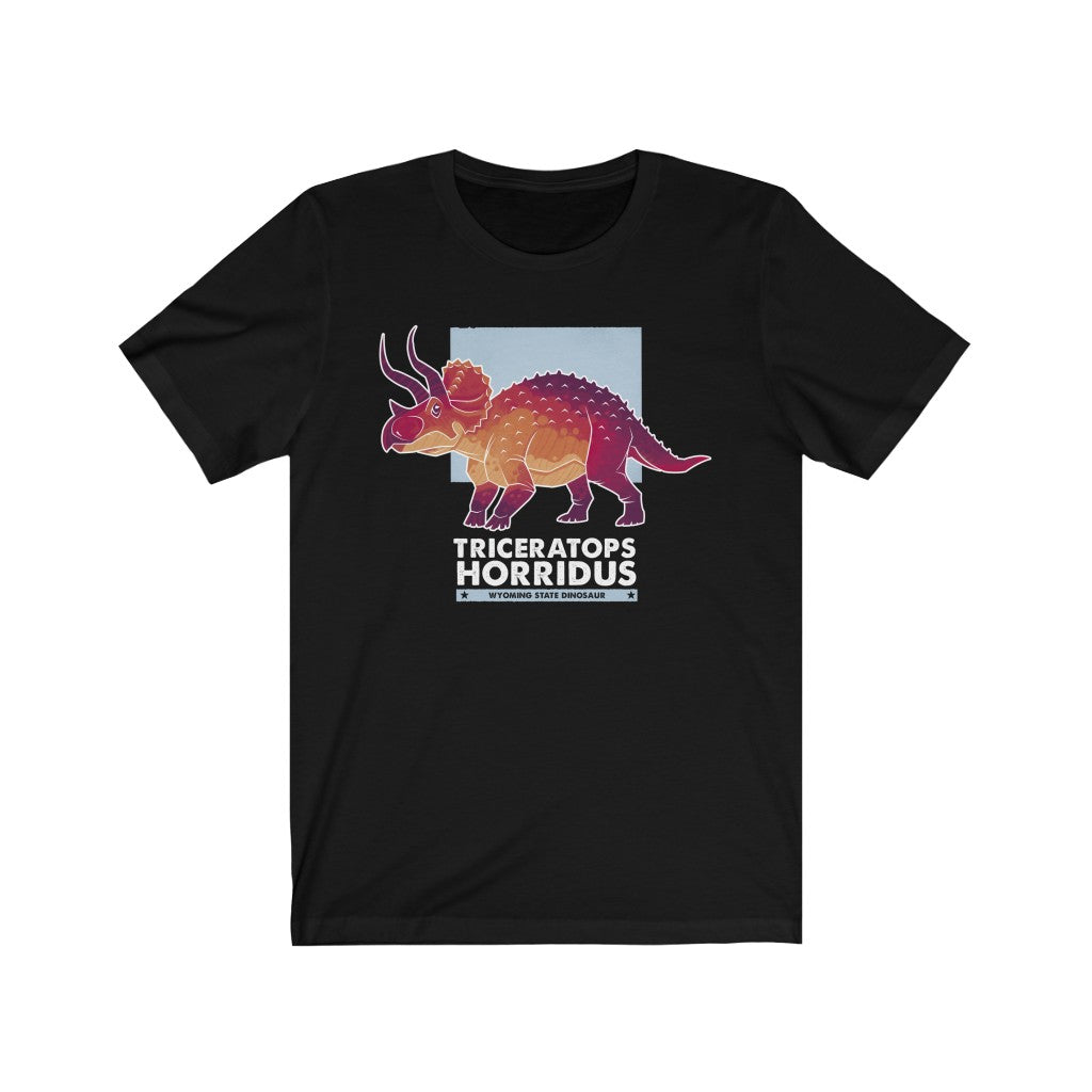 Wyoming State Dinosaur unisex t-shirt