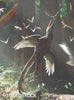 Acheroraptor Hunting Ornithurine stock image